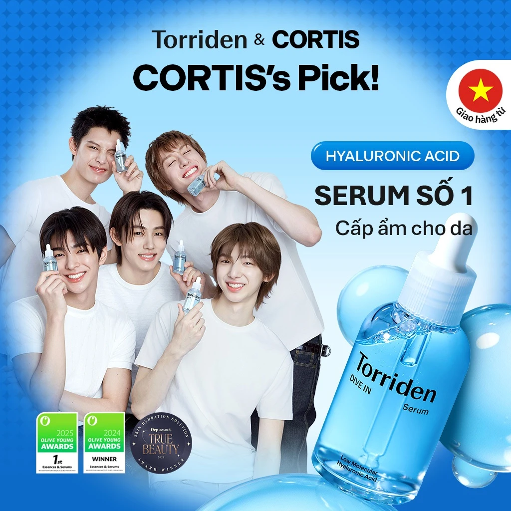 Đánh giá Tinh chất dưỡng ẩm Torriden Dive-In Low Molecular Hyaluronic Acid Soothing Serum Torriden