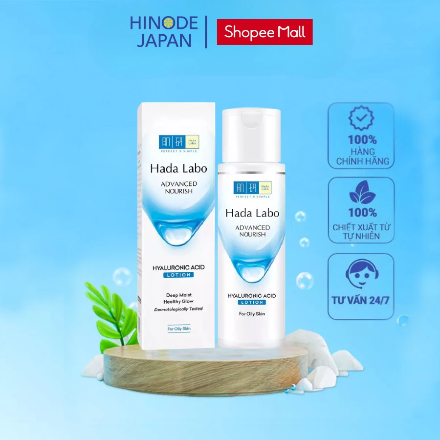 Đánh giá Toner Hada Labo Advanced Nourish Hyaluron Lotion Hada Labo