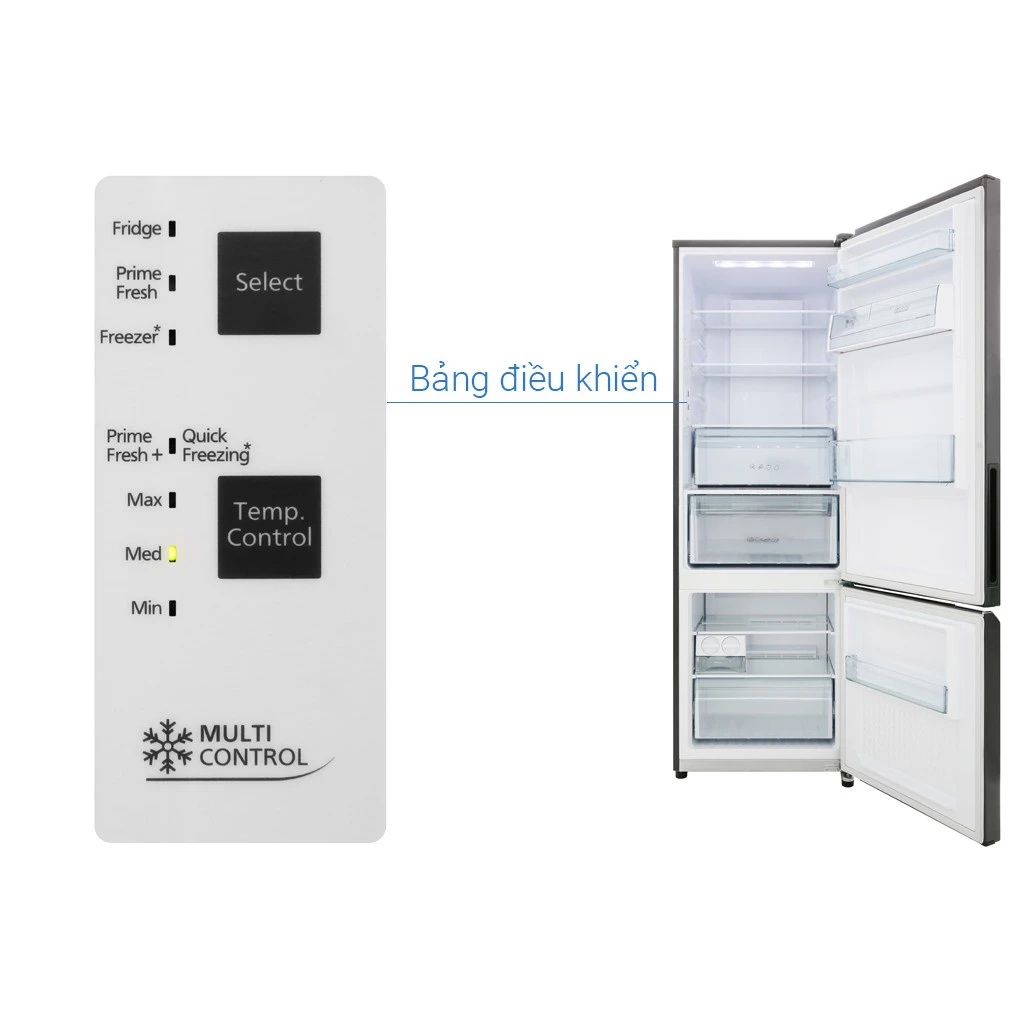 Đánh giá Tủ lạnh Panasonic Inverter 322L NR-BL322WKVN Panasonic