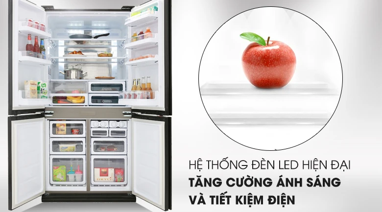 Đánh giá Tủ lạnh Sharp Inverter 561L SJ-FX680V-DSS Sharp
